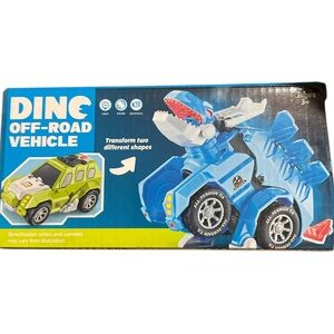 Dinc Off-Road Vehicle - Blue Transforming Toy